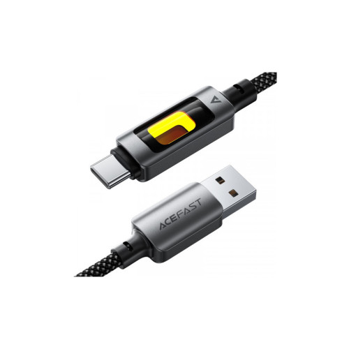 Дата кабель USB 2.0 AM to USB-C 1.2m 60W black Acefast (6974316284673) – Acefast (вид 1)