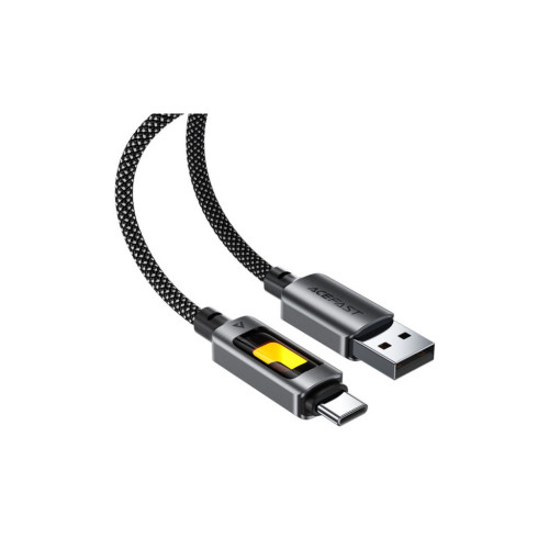 Дата кабель USB 2.0 AM to USB-C 1.2m 60W black Acefast (6974316284673) – Acefast (вид 2)