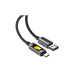 Дата кабель USB 2.0 AM to USB-C 1.2m 60W black Acefast (6974316284673) – Acefast (вид 2)