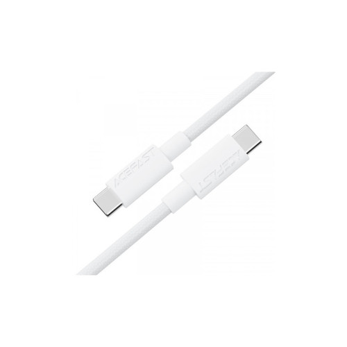 Дата кабель USB-C to USB-C 1.2m 3A white Acefast (6974316284253) – Acefast (вид 1)