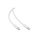 Дата кабель USB-C to USB-C 1.2m 3A white Acefast (6974316284253) – Acefast (вид 2)