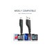 Дата кабель USB 2.0 AM to Micro 5P 1.0m 3A black Essager (EXCM-LS01) – Essager (вид 1)