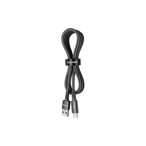 Дата кабель USB 2.0 AM to USB-C 1.0m 120W black Essager (EXC120-CG01-P) – Essager (вид 2)