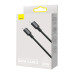Дата кабель USB-C to USB-C 2.0m 100W black Baseus (CATYS-C01) – Baseus (вид 2)