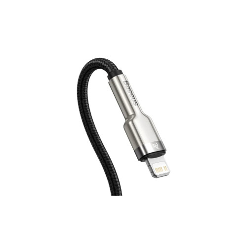 Дата кабель USB-C to Lightning 0.25m 20W Cafule Series Meta black Baseus (CATLJK-01) – Baseus (вид 2)