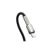 Дата кабель USB-C to Lightning 0.25m 20W Cafule Series Meta black Baseus (CATLJK-01) – Baseus (вид 2)