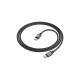 Дата кабель USB-C to USB-C 60W BX87 black BOROFONE (6974443389067)
