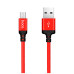 Дата кабель USB 2.0 AM to Micro 5P 1.0m X14 red HOCO (6957531062851) – HOCO