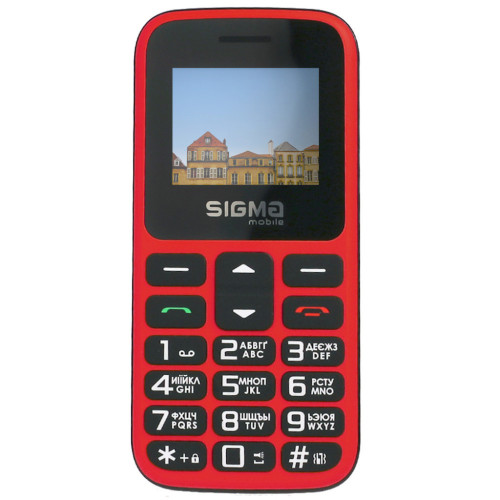 Мобільний телефон Sigma Comfort 50 HIT2020 Red (4827798120958) – Sigma