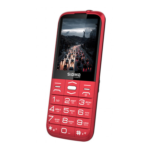 Мобільний телефон Sigma Comfort 50 Grace Type-C Red (4827798121825) – Sigma (вид 3)