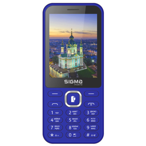 Мобильный телефон Sigma X-style 31 Power Type-C Blue (4827798855027) – Sigma