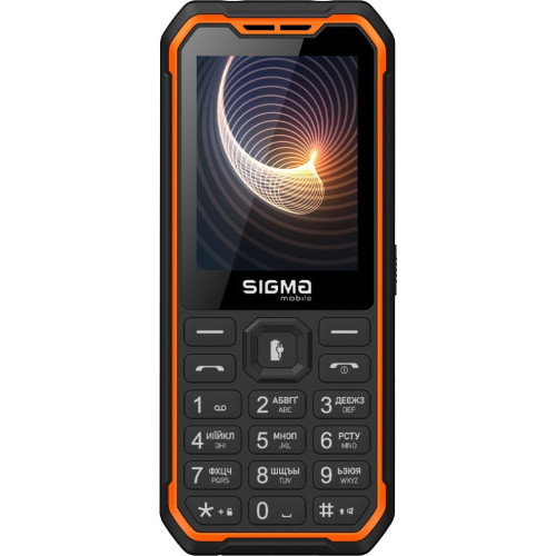 Мобільний телефон Sigma X-style 310 Force Type-C Black Orange (4827798855126) – Sigma