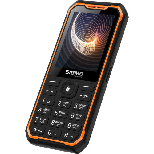 Мобільний телефон Sigma X-style 310 Force Type-C Black Orange (4827798855126) – Sigma (вид 2)