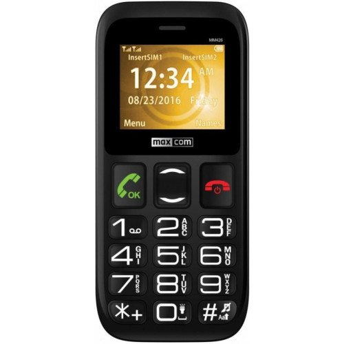 Мобільний телефон Maxcom MM426 Black – Maxcom