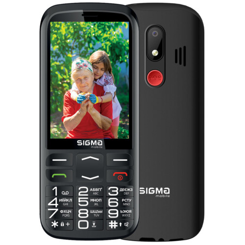 Мобільний телефон Sigma Comfort 50 Optima Type-C Black (4827798122310) – Sigma