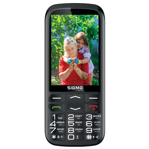 Мобільний телефон Sigma Comfort 50 Optima Type-C Black (4827798122310) – Sigma (вид 1)