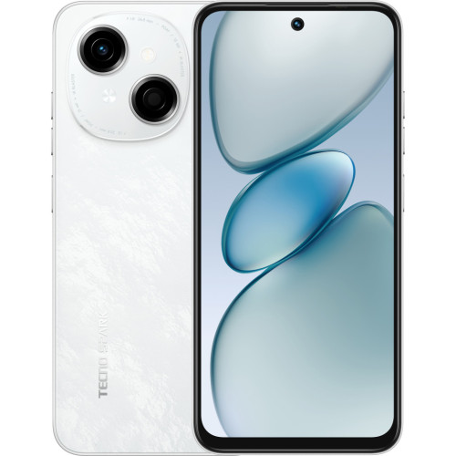 Мобильный телефон Tecno Spark Go 1 3/128GB Glittery White (4894947037849) – TECNO