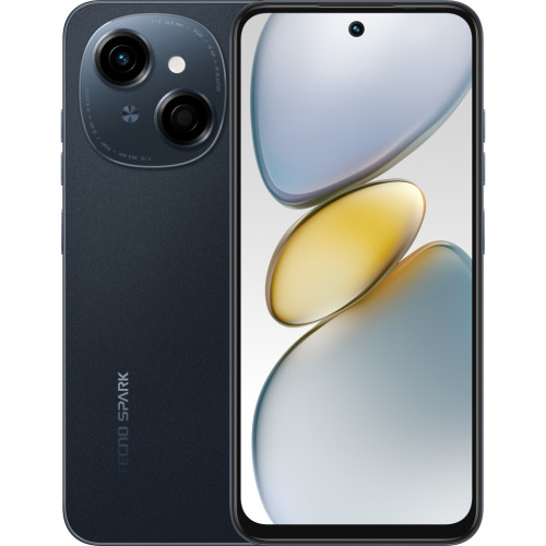 Мобильный телефон Tecno Spark Go 1 3/64GB Startrail Black (4894947036422) – TECNO