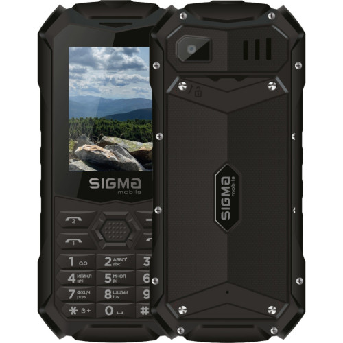 Мобильный телефон Sigma X-treme PV68 Black (4827798738214) – Sigma