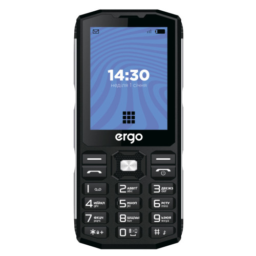 Мобільний телефон Ergo E282 Black – Ergo (вид 1)