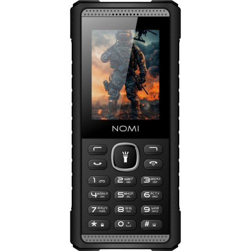 Мобильный телефон Nomi i2420 Black Grey – Nomi (вид 1)