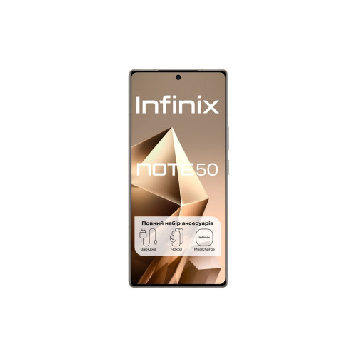 Мобільний телефон Infinix Note 50 8/256Gb Titanium Grey (4894947066382) – Infinix (вид 1)