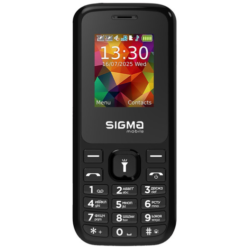 Мобільний телефон Sigma X-style 171 MINI Track Black (4827798813713) – Sigma (вид 1)