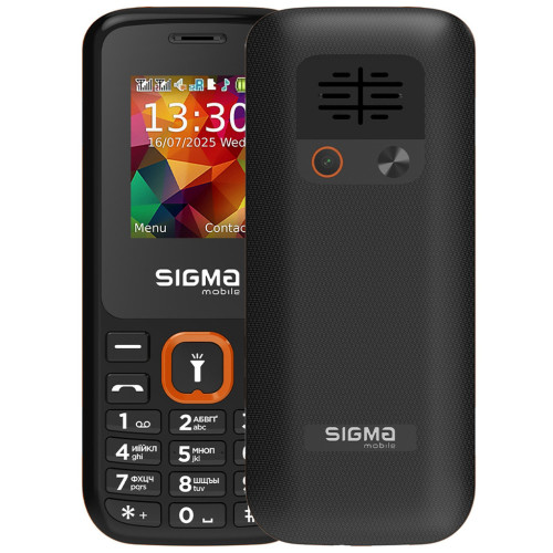 Мобильный телефон Sigma X-style 171 MINI Track Black-Orange (4827798813737) – Sigma