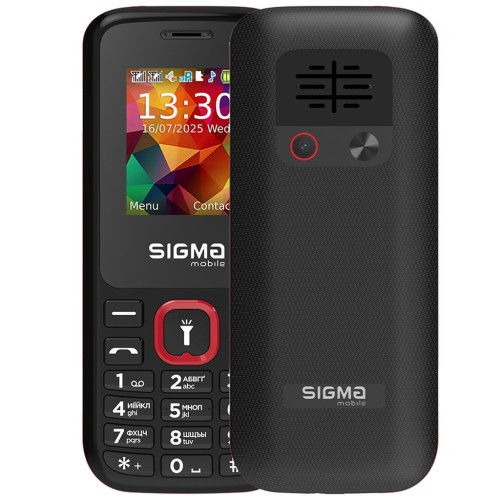 Мобільний телефон Sigma X-style 171 MINI Track Black-Red (4827798813744) – Sigma