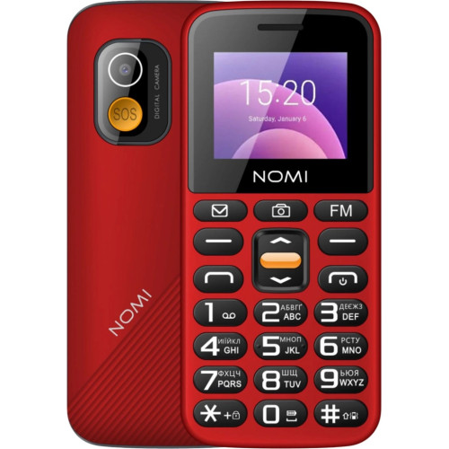 Мобильный телефон Nomi i1820 Red – Nomi