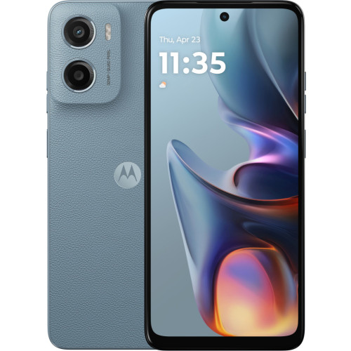 Мобильный телефон Motorola E15 2/64GB Misty Blue (PB6S0001RS) – Motorola