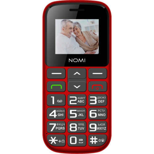 Мобильный телефон Nomi i1871 Red – Nomi (вид 1)