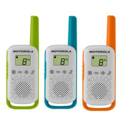 Портативна рація Motorola TALKABOUT T42 Triple Pack (B4P00811MDKMAW)