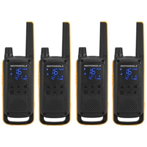 Портативная рация Motorola TALKABOUT T82 Extreme Quad Yellow Black (5031753007218) – Motorola