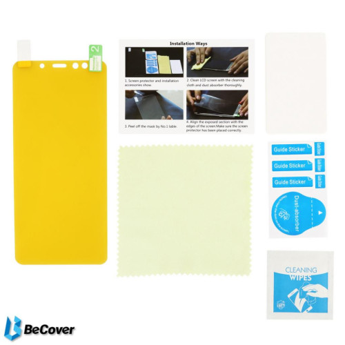 Пленка защитная BeCover Full Cover для Samsung Galaxy A8+ 2018 SM-A730 (701953) – BeCover (вид 1)