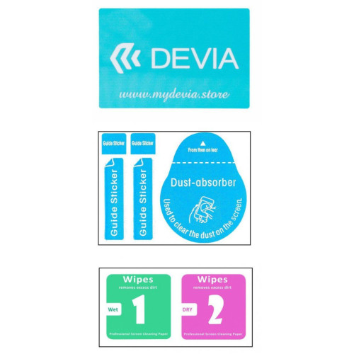 Плівка захисна Devia Apple Iphone 13 Pro Max double sides (DV-IPN-13PRMFB) – Devia (вид 2)