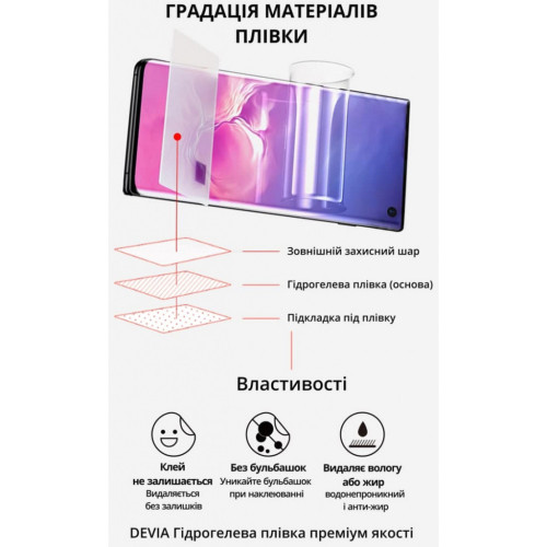Пленка защитная Devia case friendly Samsung Galaxy S22 Ultra (DV-SM-S22ULTU) – Devia (вид 1)