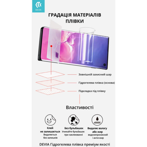 Плівка захисна Devia Samsung Galaxy S21FE matte (DV-SM-S21FEM) – Devia (вид 1)
