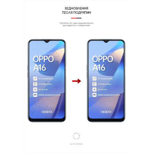 Плівка захисна Armorstandart OPPO A16 (ARM61107) – Armorstandart (вид 2)