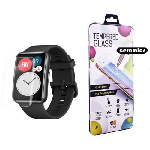 Плівка захисна Drobak Ceramics Huawei Watch Fit (2 шт) 313122 (313122) – Drobak