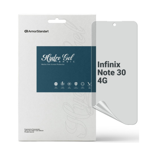 Плівка захисна Armorstandart Matte Infinix Note 30 4G (ARM68979) – Armorstandart