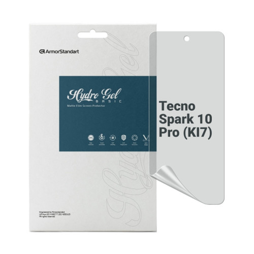 Пленка защитная Armorstandart Matte Tecno Spark 10 Pro (KI7) (ARM67792) – Armorstandart