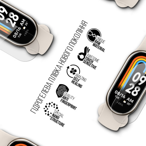 Пленка защитная Armorstandart Xiaomi Mi Band 8 9 pcs. (ARM67091) – Armorstandart (вид 2)
