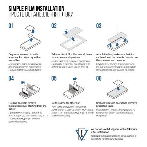 Плівка захисна Armorstandart Matte ZTE Nubia Neo 5G (ARM70664) – Armorstandart (вид 4)