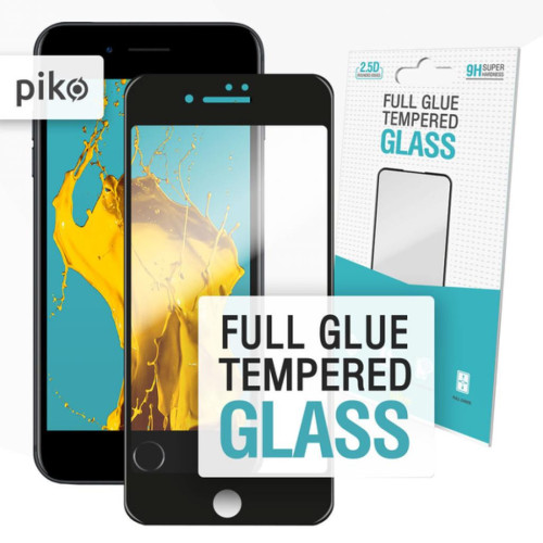 Пленка защитная Piko Full Glue iPhone SE 2020 black (1283126501418) – Piko