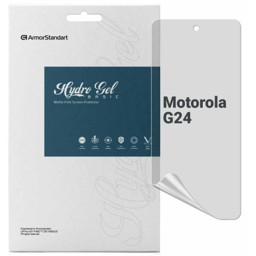 Пленка защитная Armorstandart Matte Motorola G24 (ARM74293) – Armorstandart