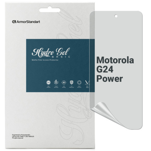 Пленка защитная Armorstandart Matte Motorola G24 Power (ARM73785) – Armorstandart