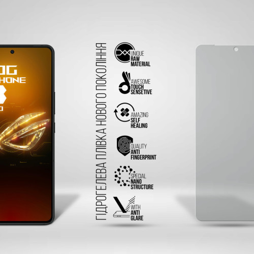 Плівка захисна Armorstandart Matte ASUS ROG Phone 8 Pro (ARM76688) – Armorstandart (вид 1)