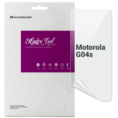 Пленка защитная Armorstandart Anti-Blue Motorola G04s (ARM77433) – Armorstandart