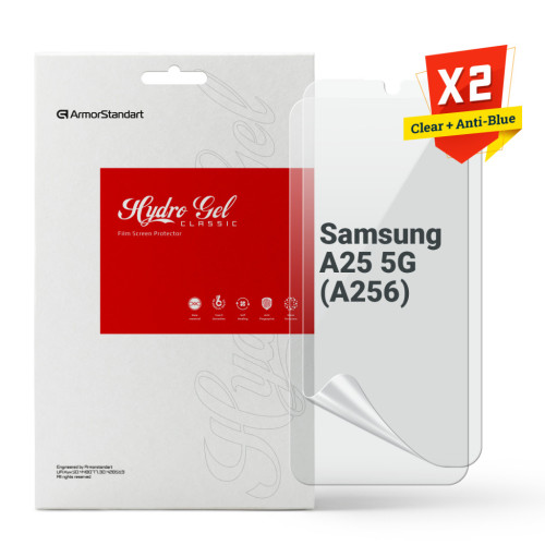 Плівка захисна Armorstandart Kit Clear + Anti-Blue Samsung A25 5G (A256) (ARM80686) – Armorstandart